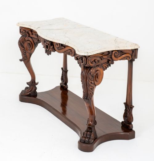 Stunning Rosewood William IV Console Tabe
