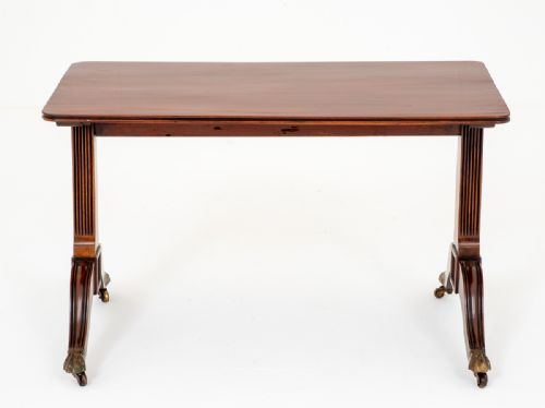 REGENCY STYLE MAHOGANY COFFEE TABLE - ADDITIONAL PHOTO 2