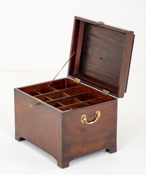 Mahogany Georgian Wine Storage Box