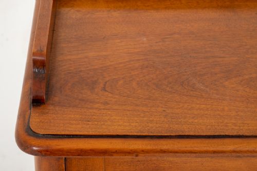 VICTORIAN SATIN BIRCH BEDSIDE CABINET - ADDITIONAL PHOTO 4