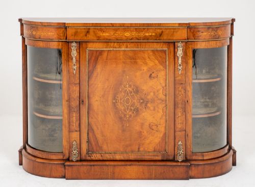 Victorian Walnut Credenza