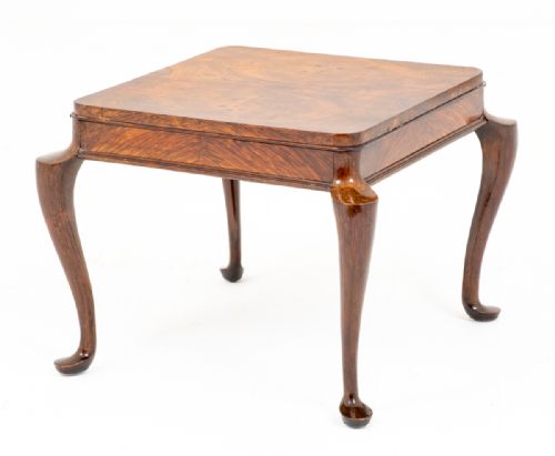 An Unusual Walnut Coffee Table
