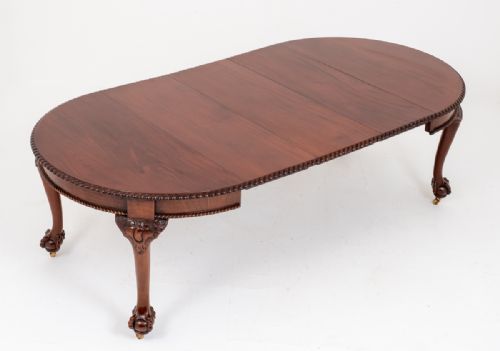 Chippendale Style Mahogany Extending Dining Table