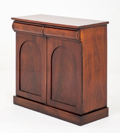 Mahogany 2 Door Side Cabinet