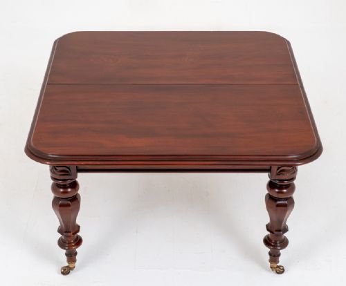 fig 1. Mahogany William IV Extending Dining Table