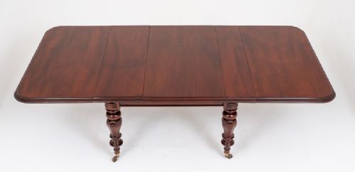Mahogany William IV Extending Dining Table
