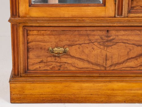 fig 1. Superb Ash and Walnut Wardrobe