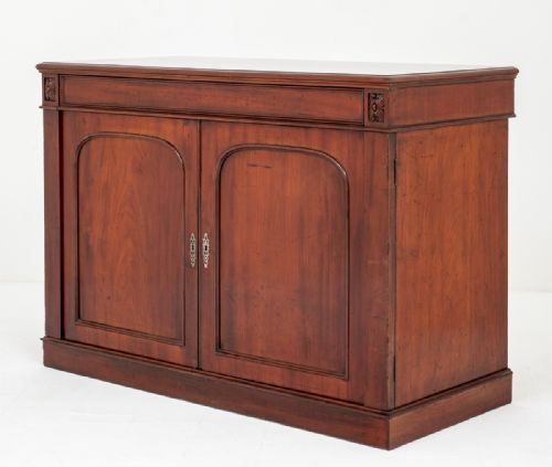 William IV Mahogany 2 Door Side Cabinet