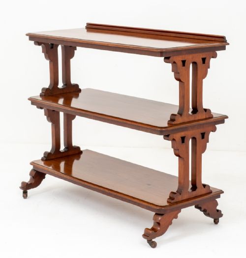 Victorian Mahogany Dumb Waiter.