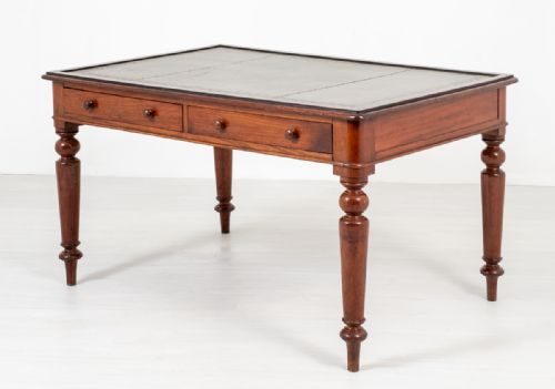 Mahogany 2 Drawer Writing Table