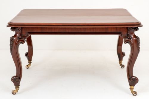 GOOD QUALITY VICTORIAN MAHOGANY EXTENDING TABLE - ADDITIONAL PHOTO 6
