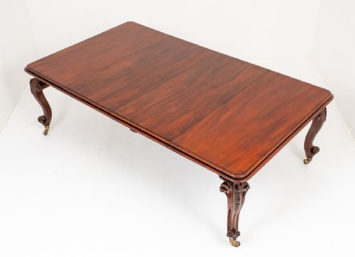 GOOD QUALITY VICTORIAN MAHOGANY EXTENDING TABLE - ADDITIONAL PHOTO 7
