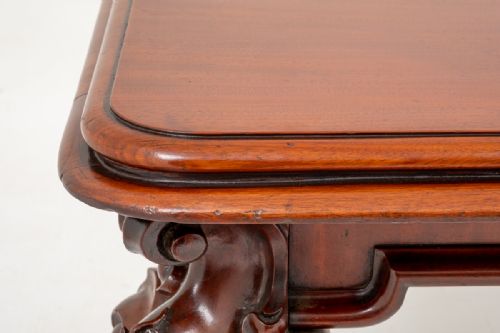 GOOD QUALITY VICTORIAN MAHOGANY EXTENDING TABLE - ADDITIONAL PHOTO 9
