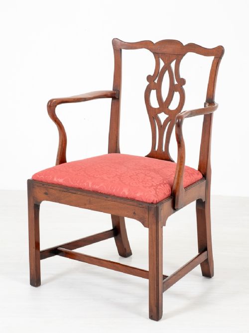 Mahogany Georgian Elbow Chair