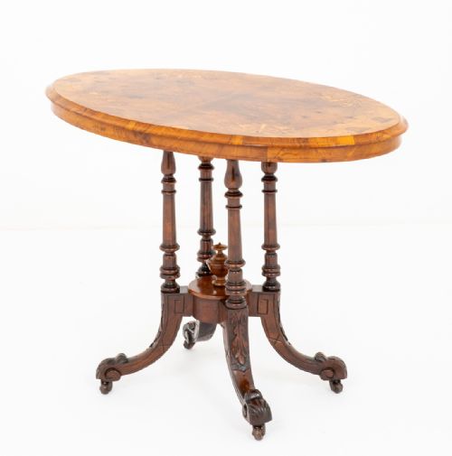 Victorian Walnut Centre Table