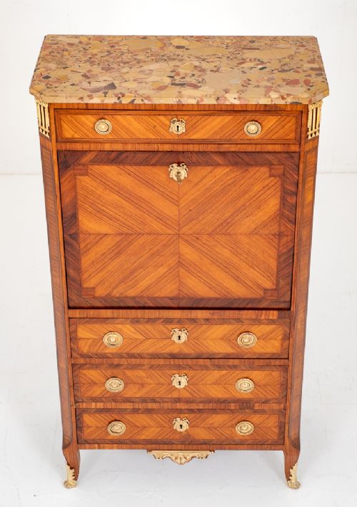 fig 1. Wonderful French Kingwood Escritoire