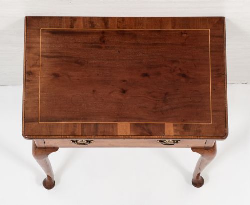 QUEEN ANNE STYLE MAHOGANY LOWBOY - ADDITIONAL PHOTO 5