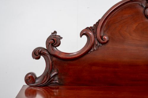 VICTORIAN MAHOGANY PEDESTAL SIDEBOARD - ADDITIONAL PHOTO 2