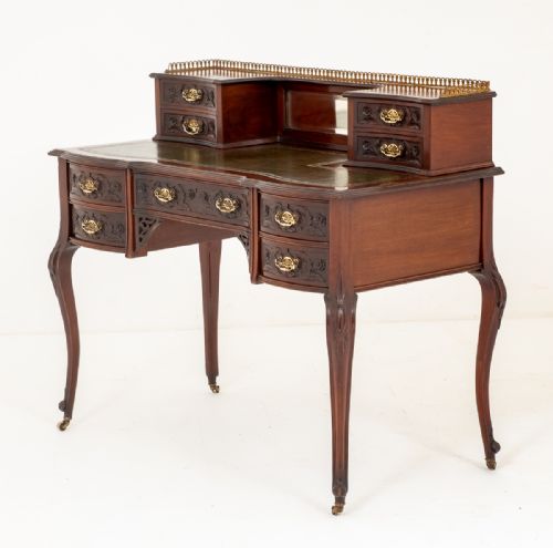 Chippendale Style Mahogany Writing Table