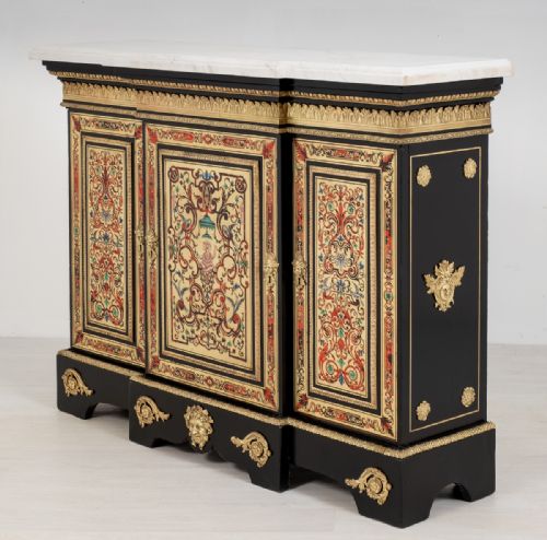Stunning French Boulle Side Cabinet