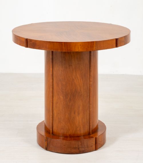 Art Deco Walnut Occasional Table