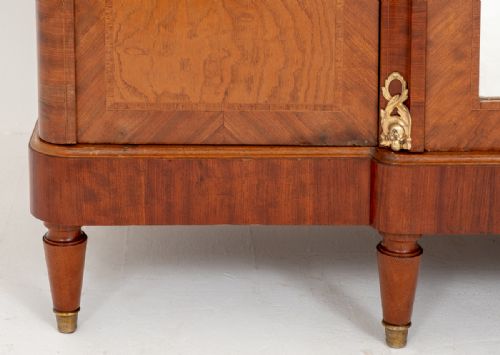 fig 2. Good Quality Burr Ash and Walnut French Bedroom Suite