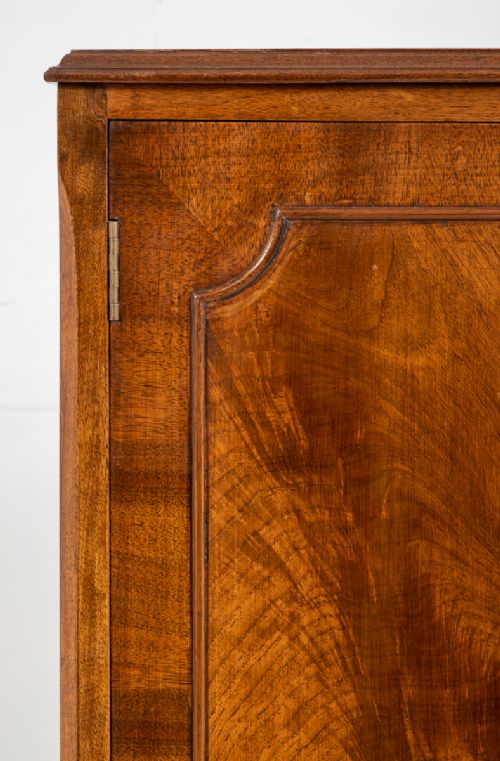 fig 1. Walnut Queen Anne Style Drinks Cabinet