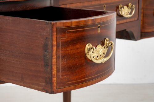 fig 3. Edwards and Roberts Inlaid Mahogany Writing Table