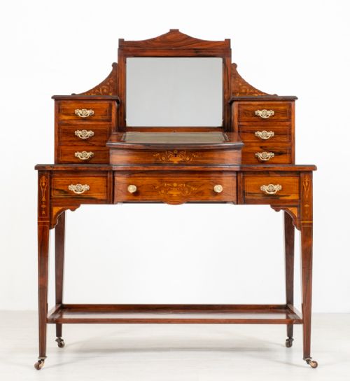 Victorian Rosewood Bonheur Du Jour