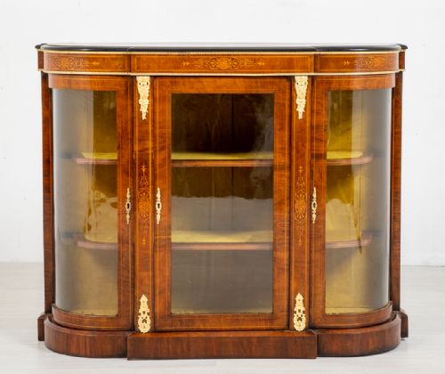 fig 1. Victorian Walnut Credenza.