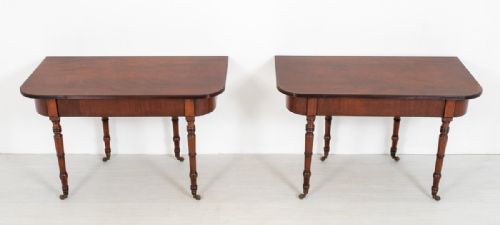 fig 1. Good Regency Mahogany 8 Leg Extending Dining Table
