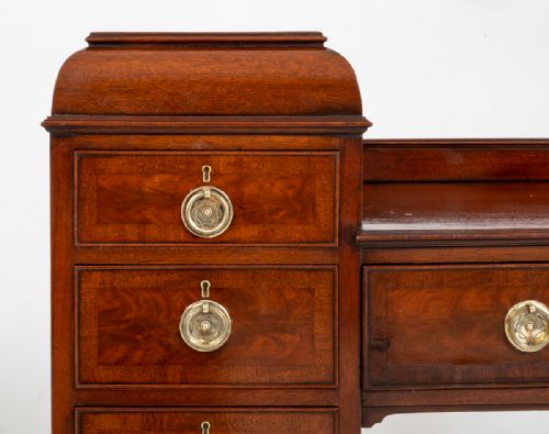 fig 1. Georgian Style Mahogany Pedestal Sideboard