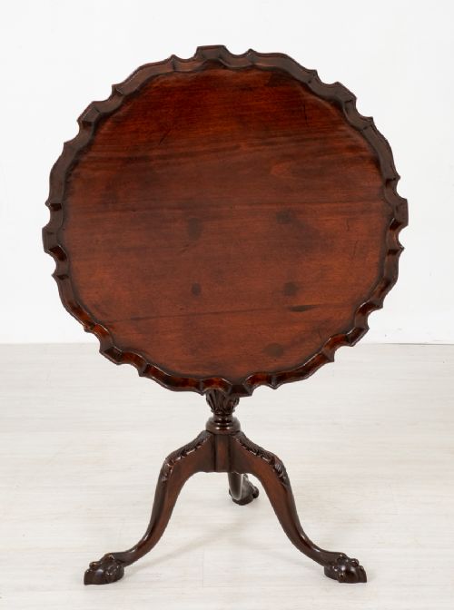 Mahogany Chippendale Style Wine Table
