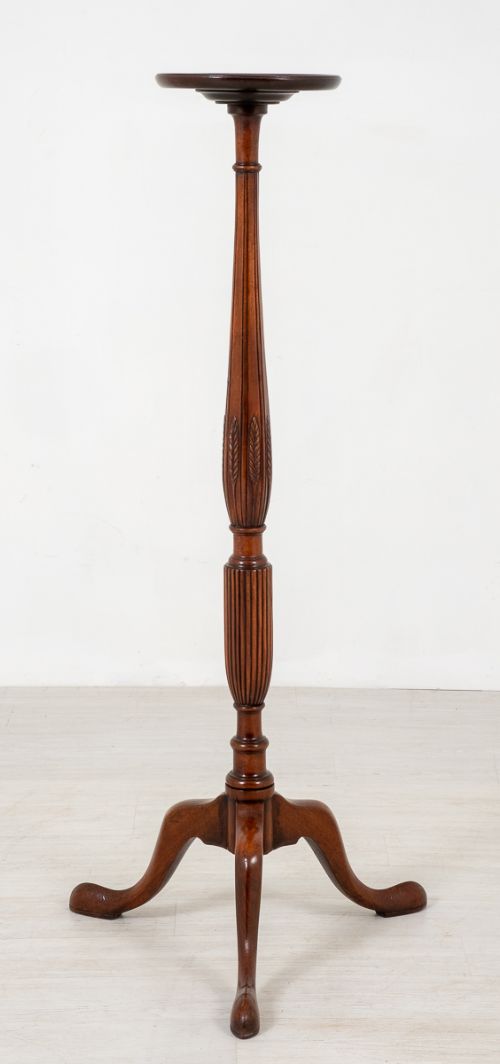 Mahogany Torchiere in the Hepplewhite Style