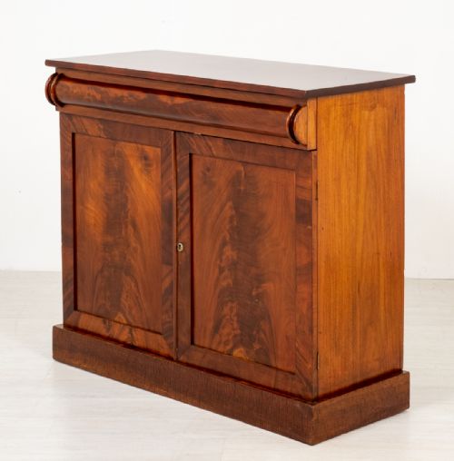 Victorian Mahogany 2 Door Side Cabinet