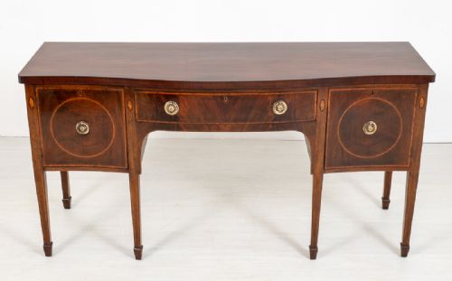 fig 1. Mahogany Sideboard with Georgian Influences