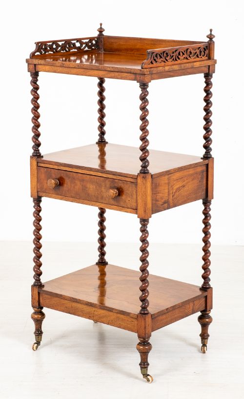Rosewood Victorian Whatnot