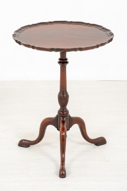 Mahogany Tilt Top Wine Table