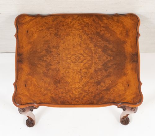 WALNUT QUEEN ANNE STYLE OCCASIONAL TABLE - ADDITIONAL PHOTO 8