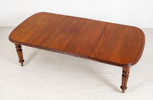 William IV Mahogany 2 Leaf Extending Dining Table