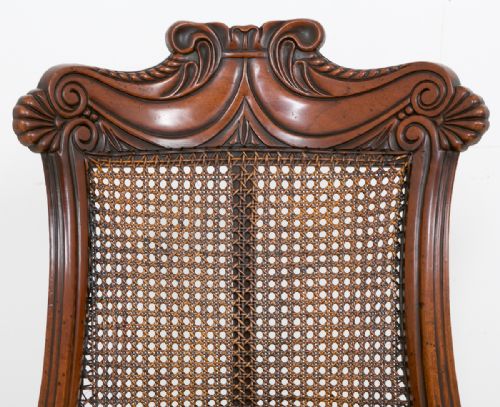 WONDERFUL SET OF 15 REGENCY STYLE MAHOGANY CHAIRS - ADDITIONAL PHOTO 8