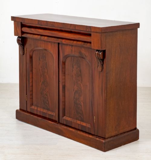 Victorian Mahogany 2 Door Side Cabinet