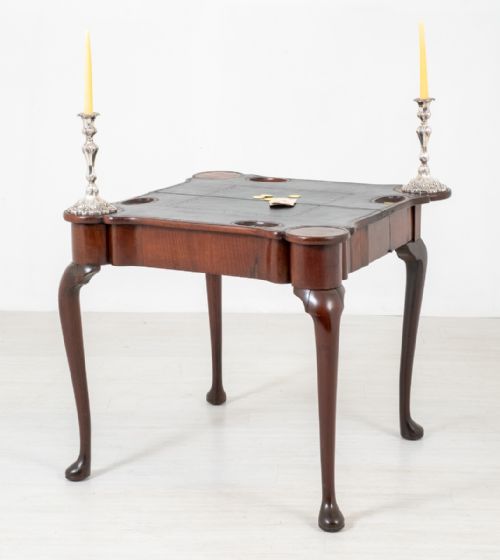 A Wonderful George 1 Mahogany Card Table