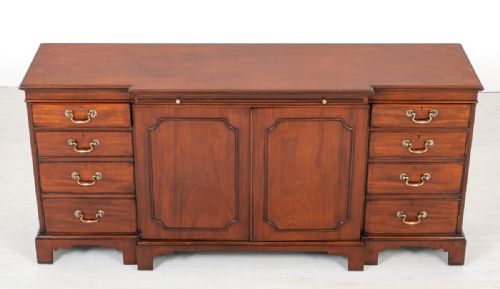 fig 1. Georgian Style Mahogany Breakfront Sideboard