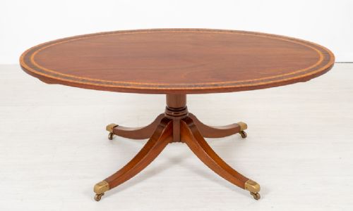 Regency Style Mahogany Coffee Table