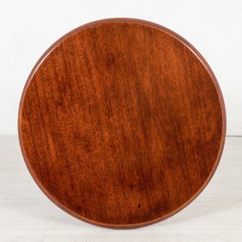 MID VICTORIAN MAHOGANY WINE TABLE - ADDITIONAL PHOTO 4