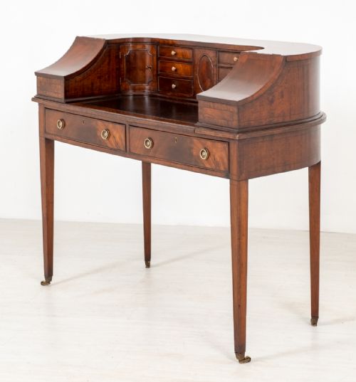 Regency Style Mahogany Carlton House Desk