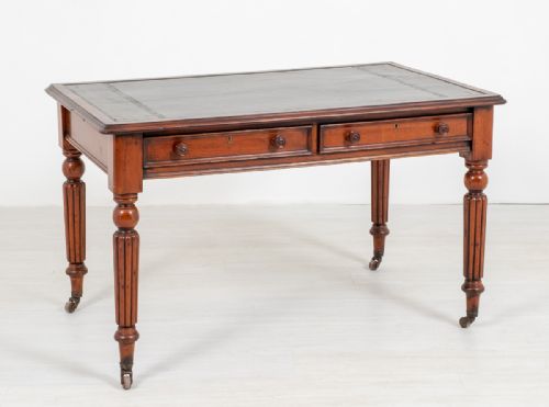 Mahogany 2 Drawer Writing Table