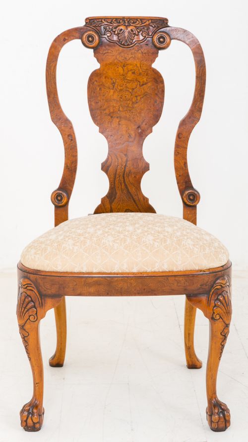 fig 1. Wonderful Set of 14 George I Style Dining Chairs