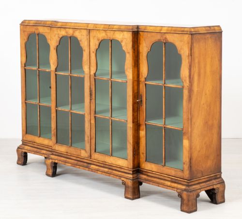 Walnut Cabinet with Georgian Influences